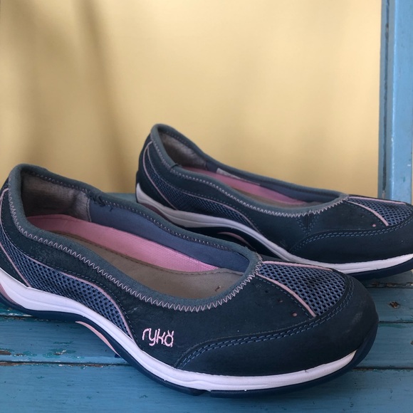 Ryka Women's Blue Slip-On Shoes - Picture 4 of 8